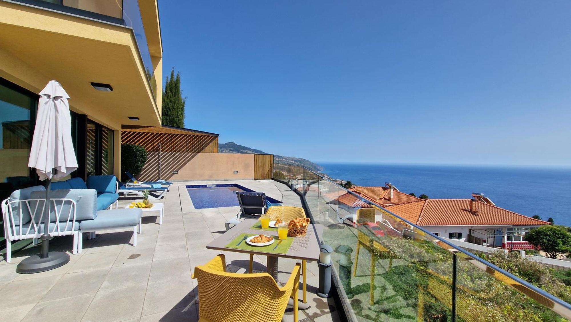 Eden Sun - A Modern Luxury Villa With A Panoramic View Prazeres Ngoại thất bức ảnh